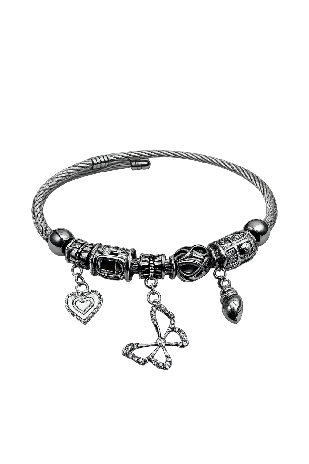 Imported Exquisite Silver Pandora Bracelet